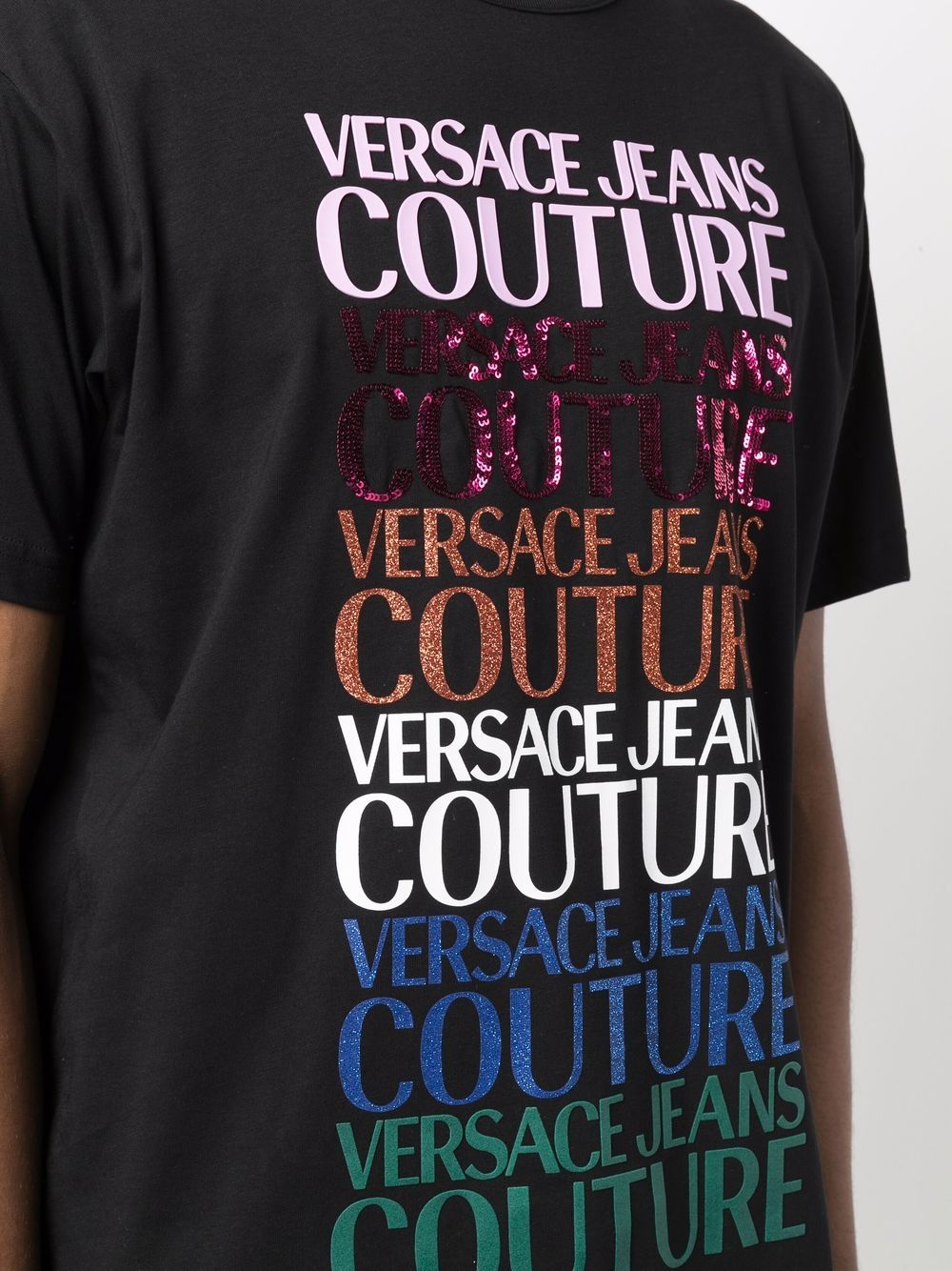 фото Versace jeans couture футболка с логотипом