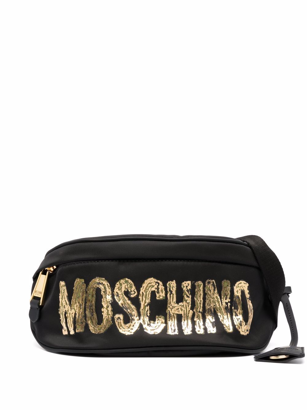 фото Moschino поясная сумка с логотипом