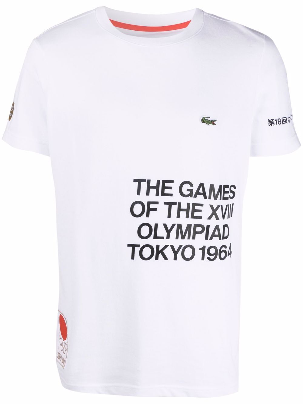 фото Lacoste футболка olympics tokyo 1964
