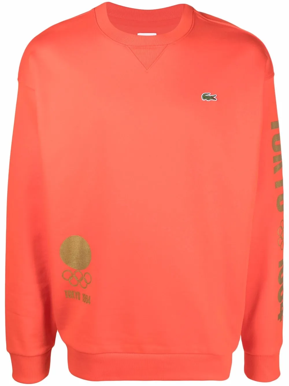 Lacoste свитер Olympics Tokyo 1964 Оранжевый SH4546 16970726