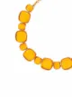 Oscar de la Renta resin disk necklace