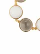 Oscar de la Renta two-tone ball chain bracelet
