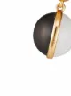 Oscar de la Renta two-tone drop ball earrings