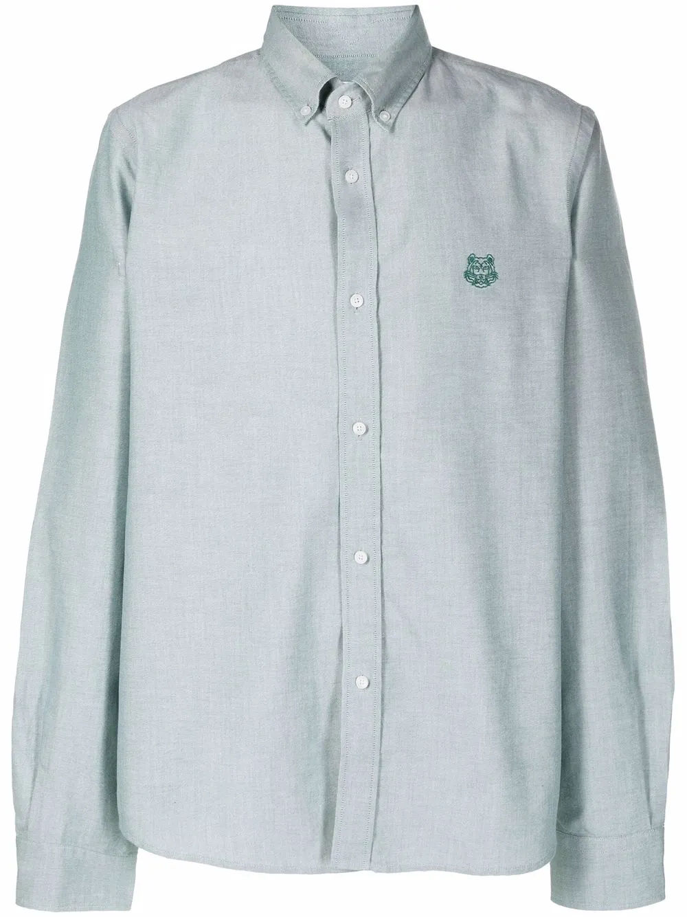 

Kenzo camisa con logo bordado - Verde