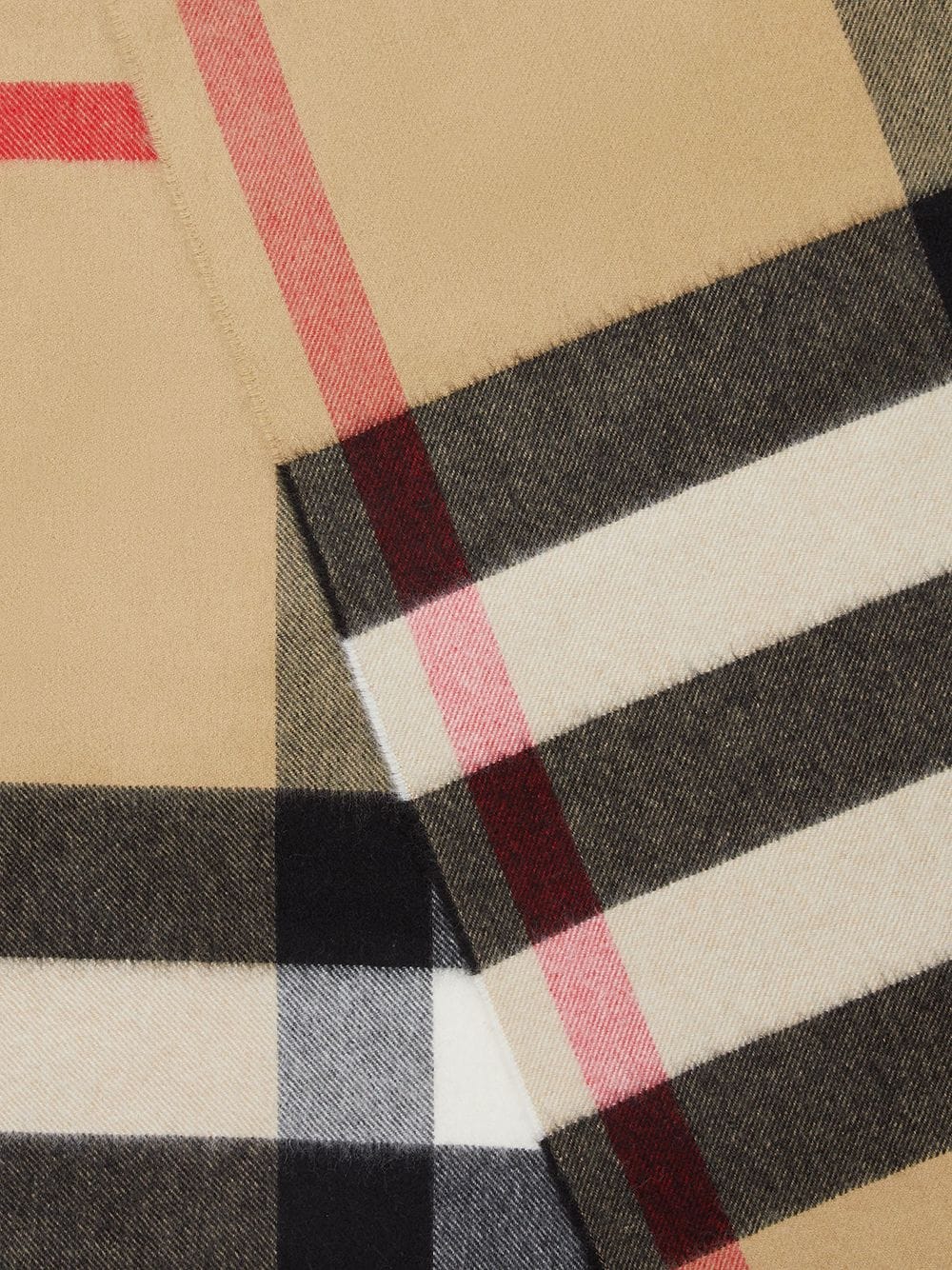 Image 2 of Burberry Vintage Check cashmere scarf