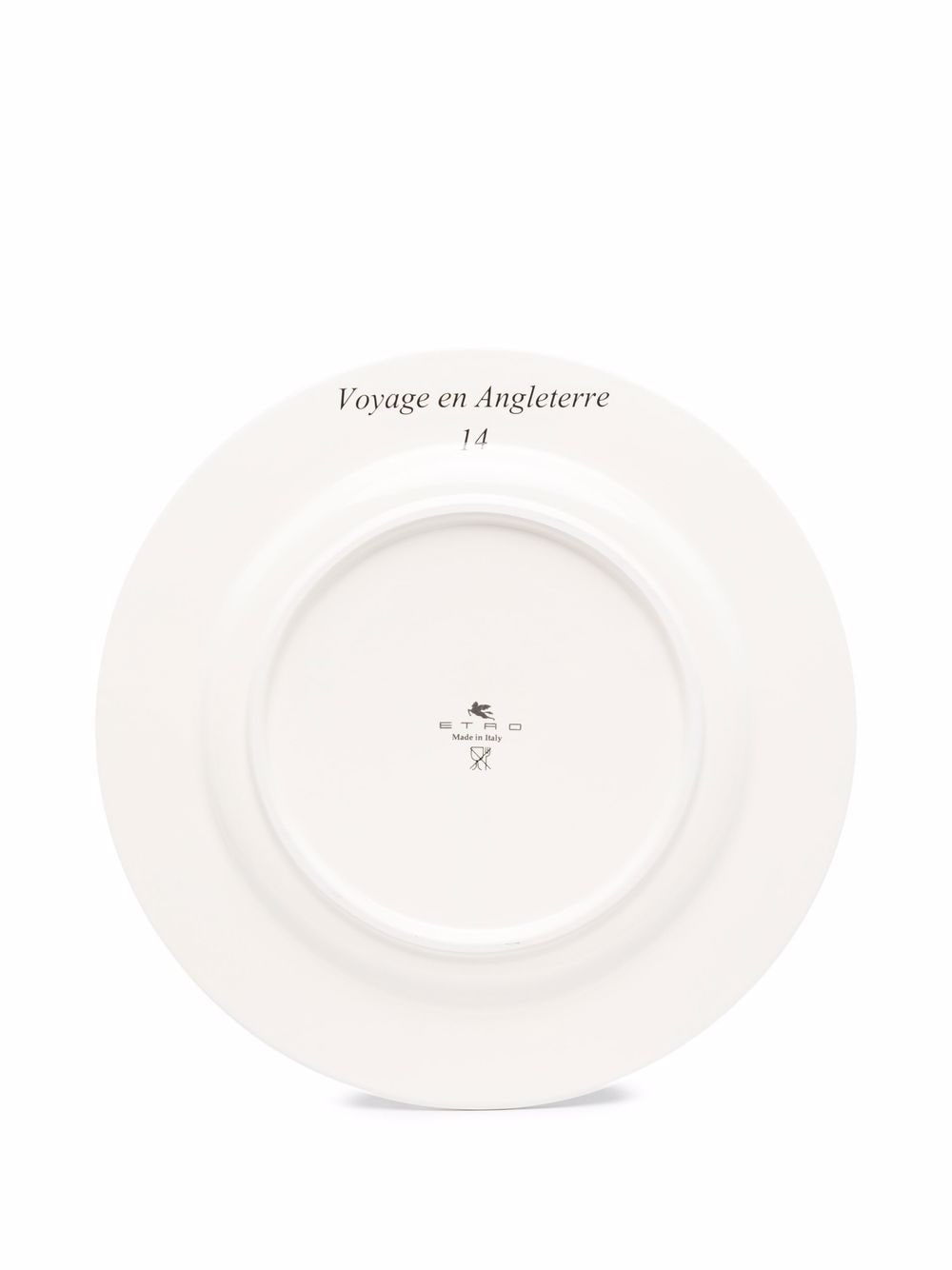 фото Etro home набор тарелок с цветочным принтом