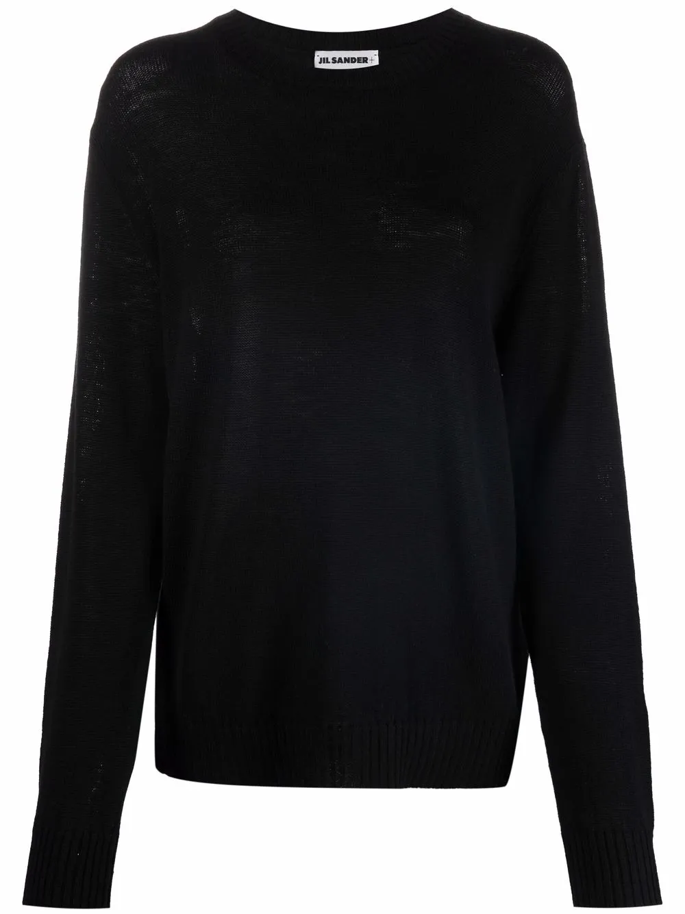 

Jil Sander crew-neck knit jumper - Black