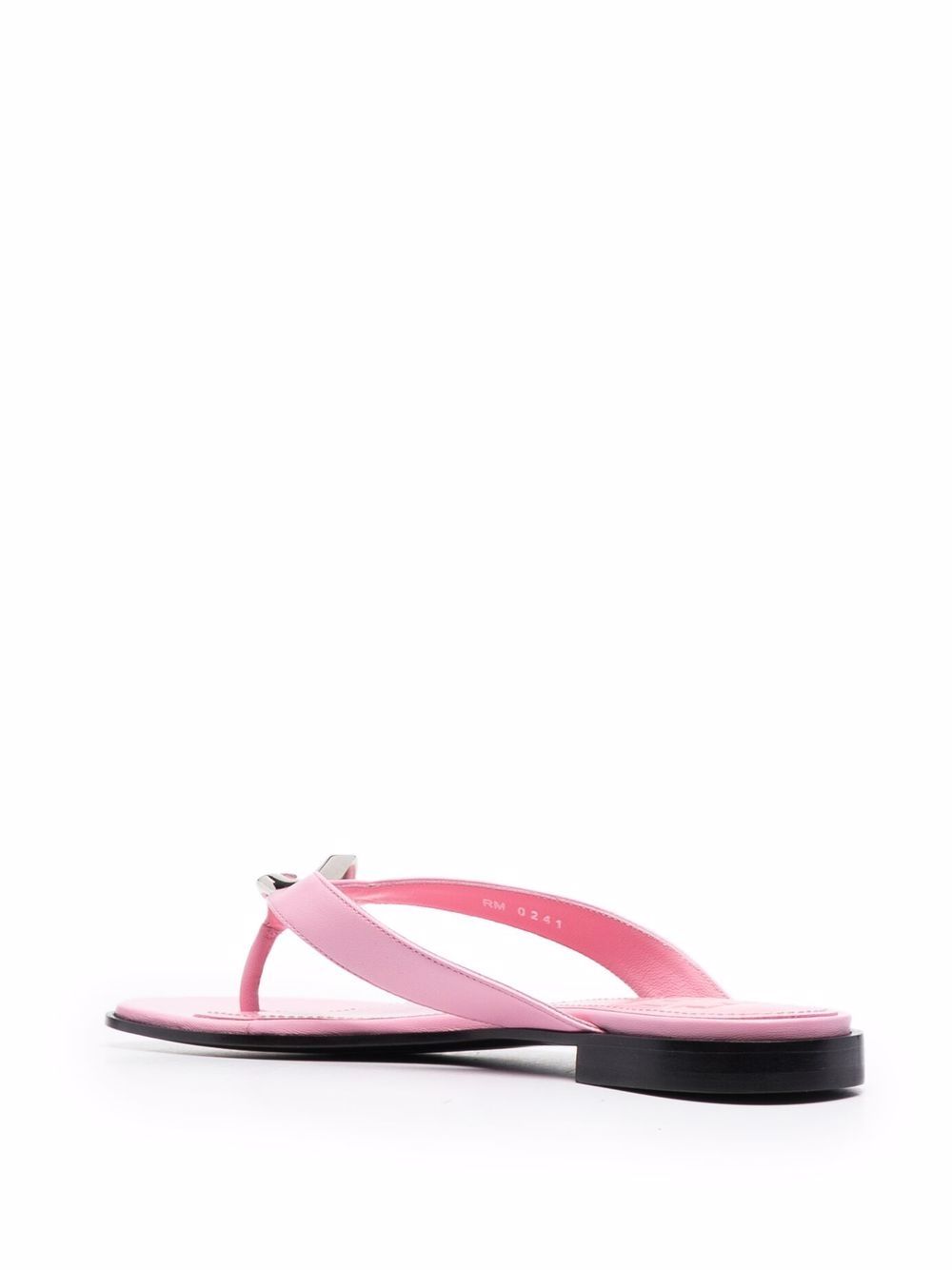 фото Givenchy сандалии с g-образной пряжкой