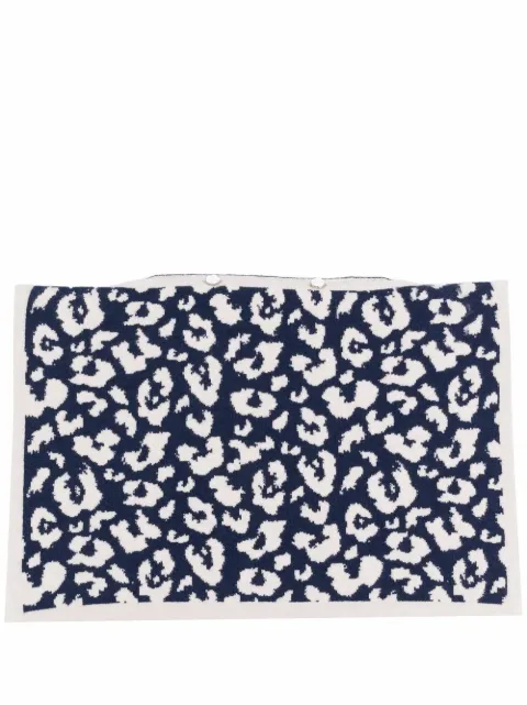 AMI AMALIA leopard-print pillow case
