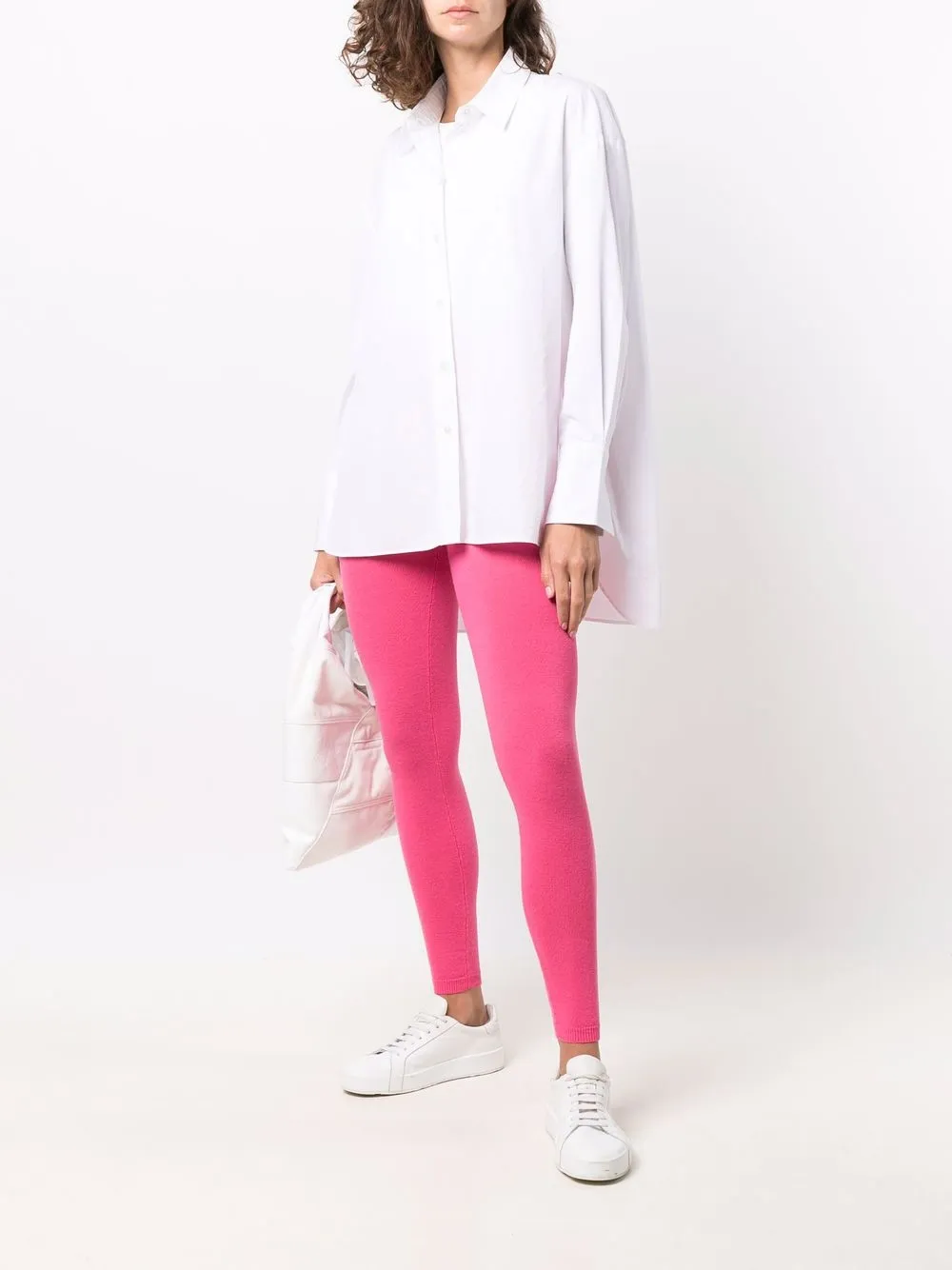 AMI AMALIA Fijngebreide legging - Roze