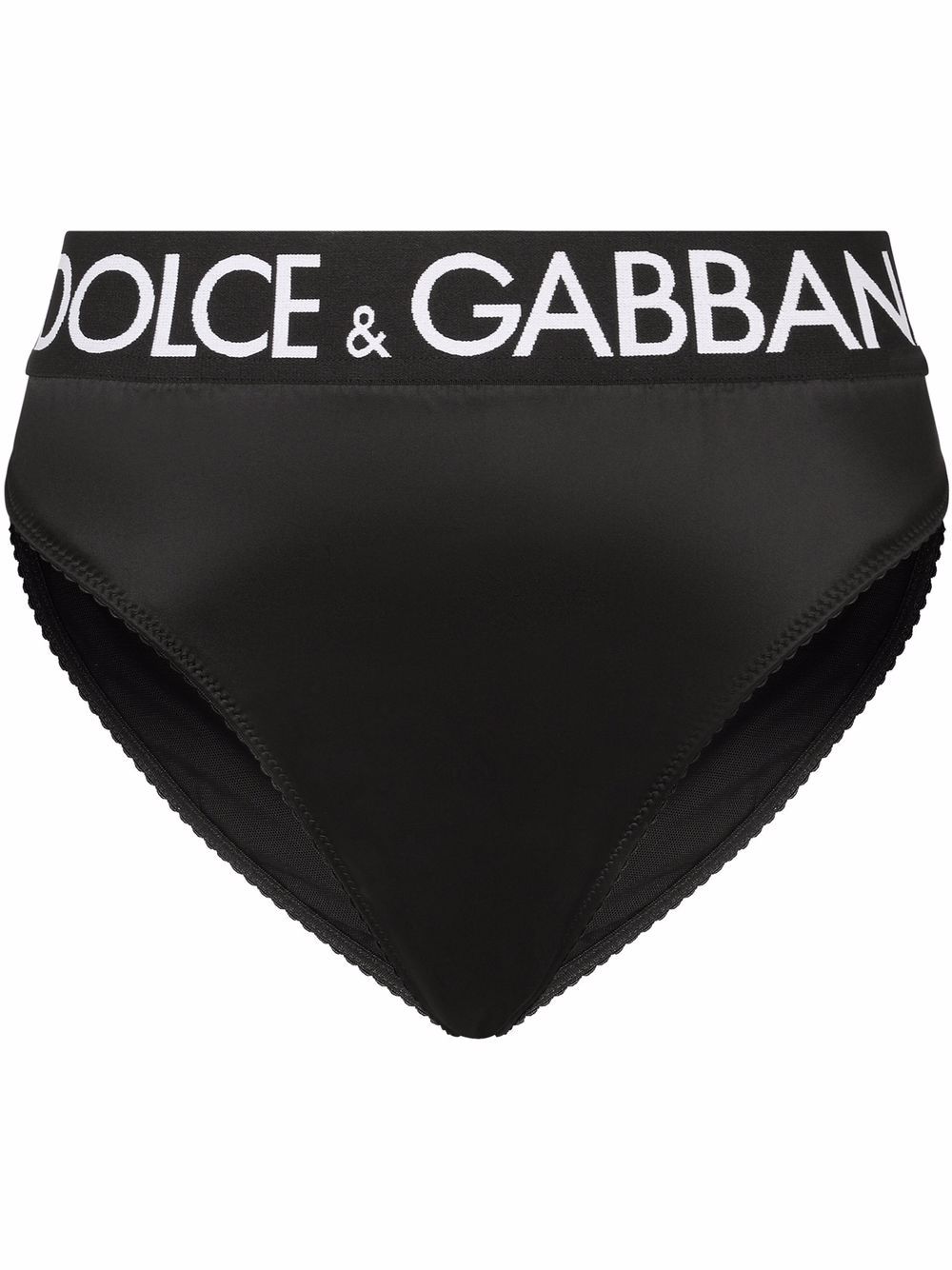 Dolce & Gabbana logo-waistband Satin Briefs - Farfetch