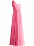 Dolce & Gabbana one-shoulder chiffon maxi dress - Pink