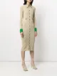 Bottega Veneta knitted shirt dress