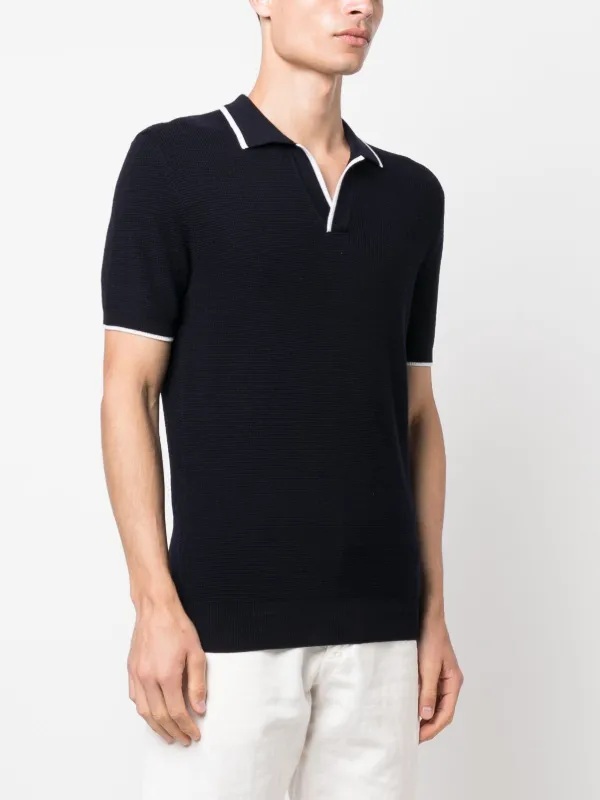 ORLEBAR BROWN ポロ Orlebar Brown Horton Striped Polo Shirt | Blue | FARFETCH
