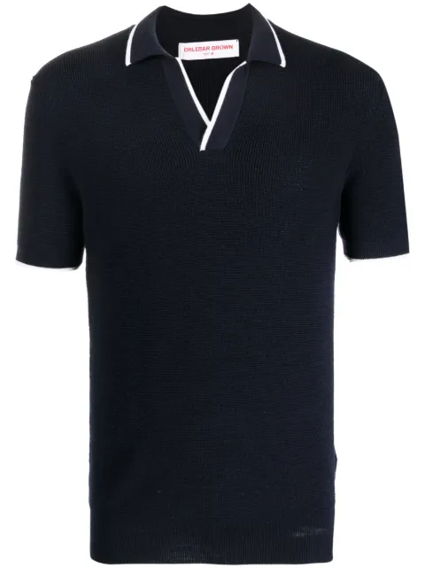 Orlebar Brown playera tipo polo Horton