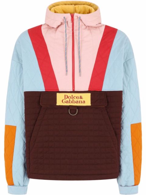 dolce and gabbana colour zipper jacket