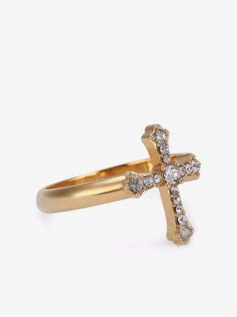 Dolce & Gabbana anillo con detalles de cristal