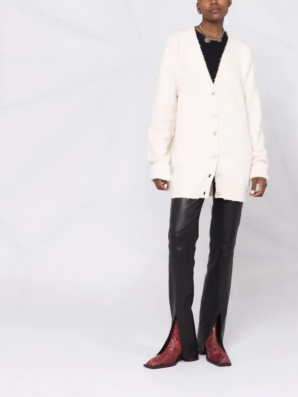 Maison Margiela シルクボタンカーディガン S Maison Margiela メゾン・マルジェラ ボタン カーディガン