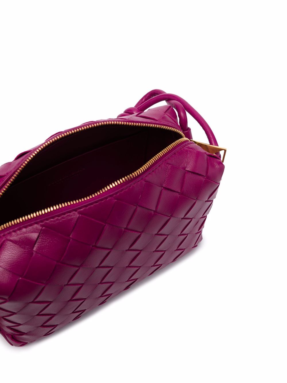 фото Bottega veneta сумка на плечо с плетением intrecciato