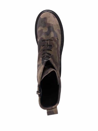 Generation X camouflage-print boots展示图