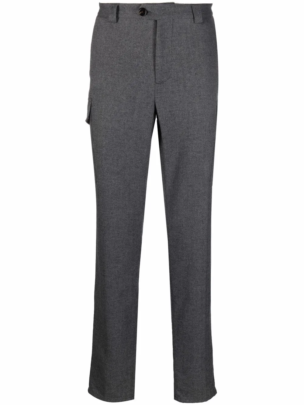 

Brunello Cucinelli slim-fit cargo trousers - Grey