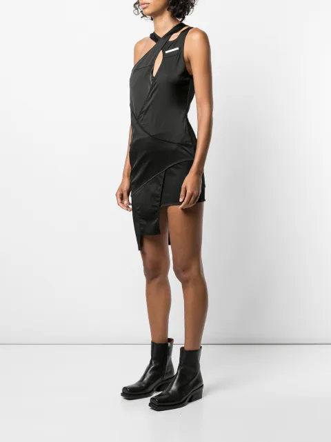 HELIOT EMIL Asymmetric Mini Dress 