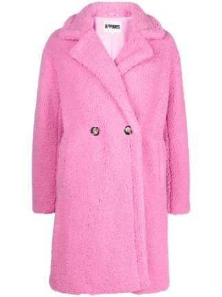 Apparis Anouck Faux Shearling Coat