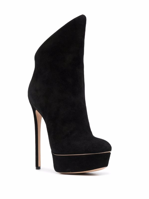 casadei suede boots