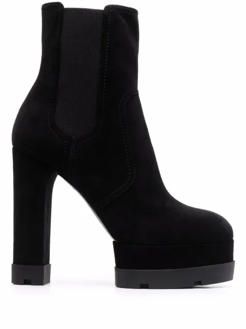 Casadei 낸시 스웨이드 부츠 