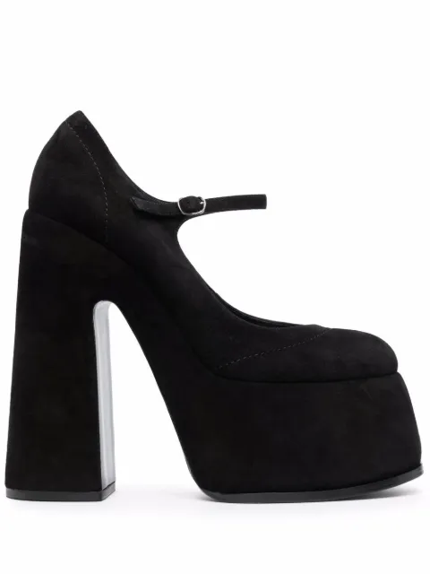 Casadei Scarpin salto alto com detalhe de fivela
