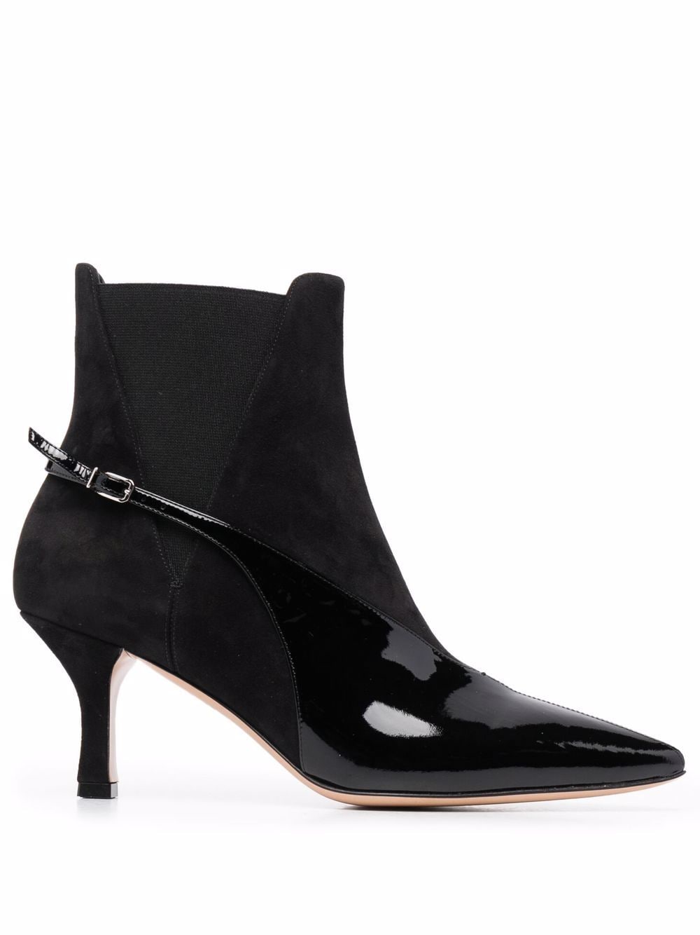 Casadei Pat leather-wrap Boots - Farfetch