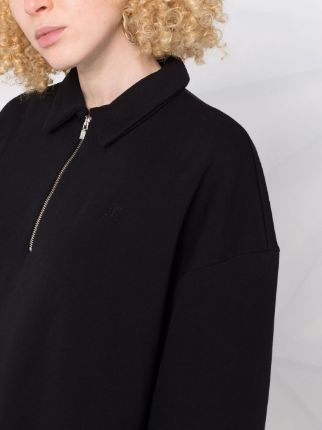 zip-fastening long-sleeve shirt展示图