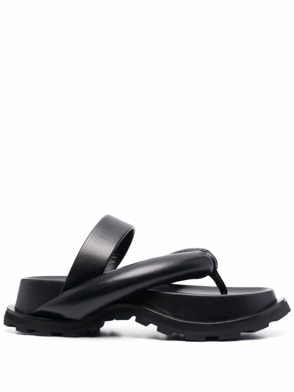 фото Jil sander сандалии с дутыми ремешками