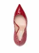 Casadei Blade crocodile-effect pumps
