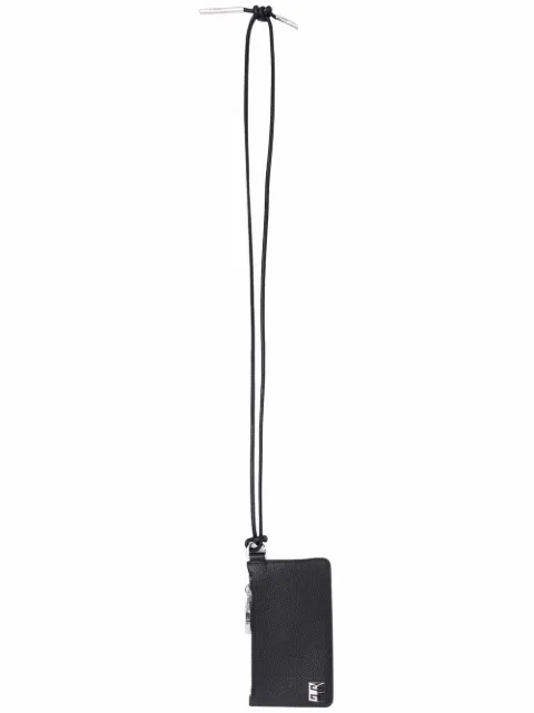 Givenchy læderpung med præget logo