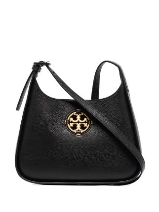Shop Tory Burch Miller leather shoulder bag with Express Delivery - FARFETCH