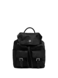 Tory Burch recycled nylon flap backpack - Black