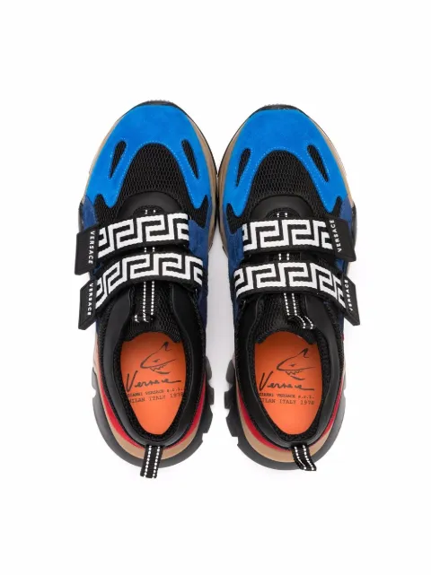 versace suede trainers