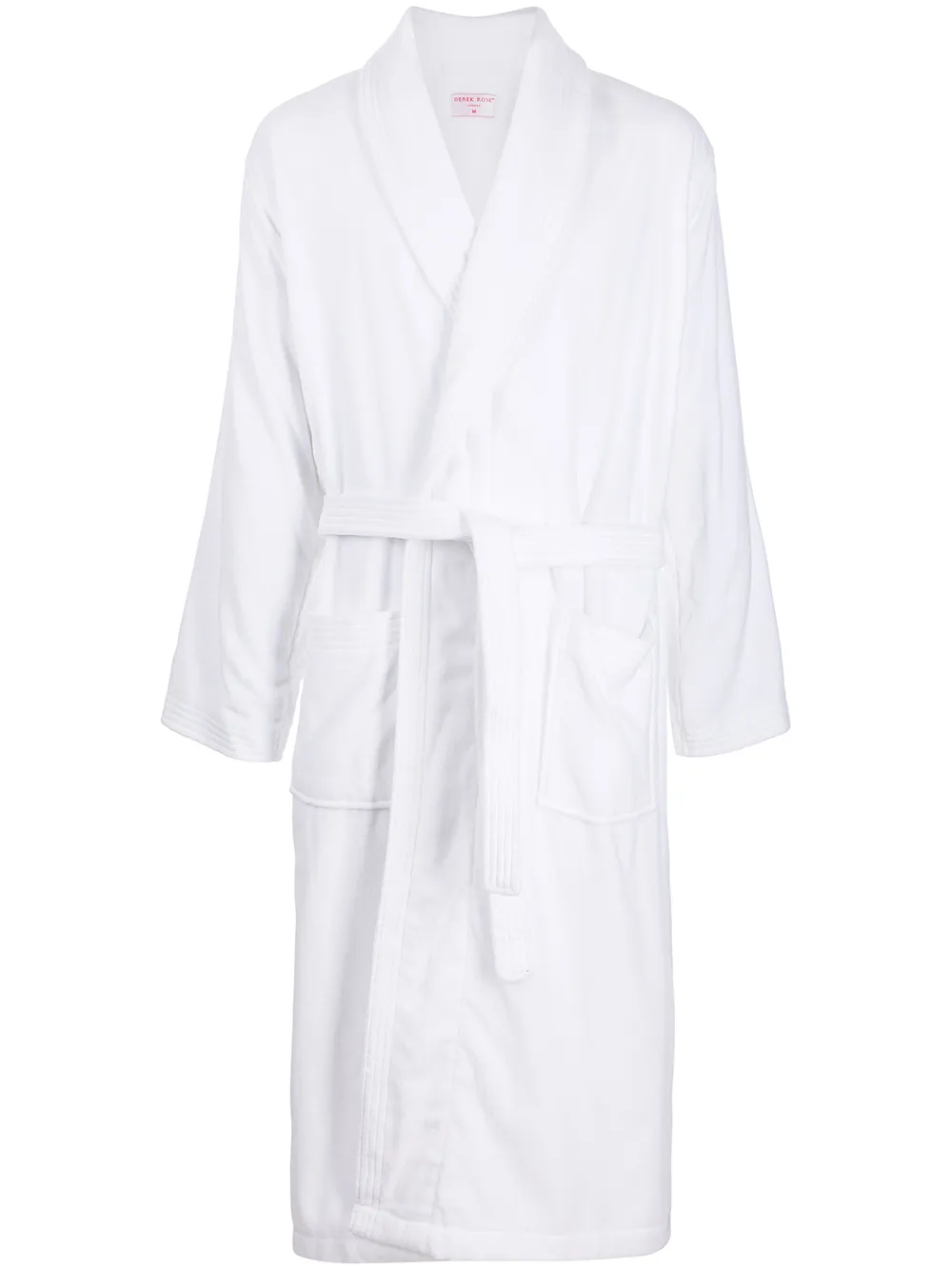 Derek Rose tie-fastening robe