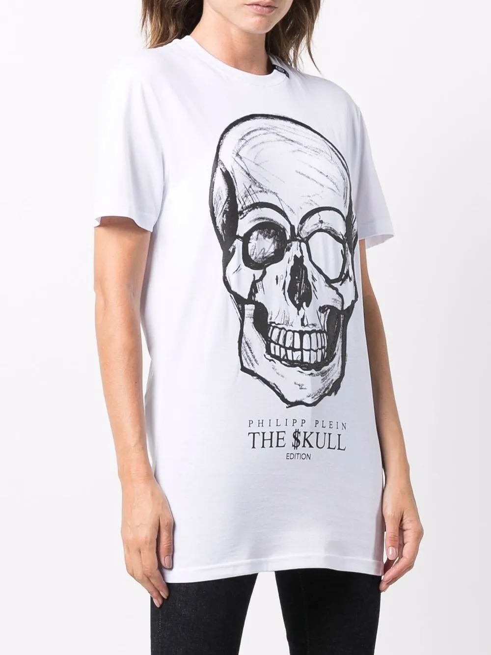 фото Philipp plein футболка с логотипом skull