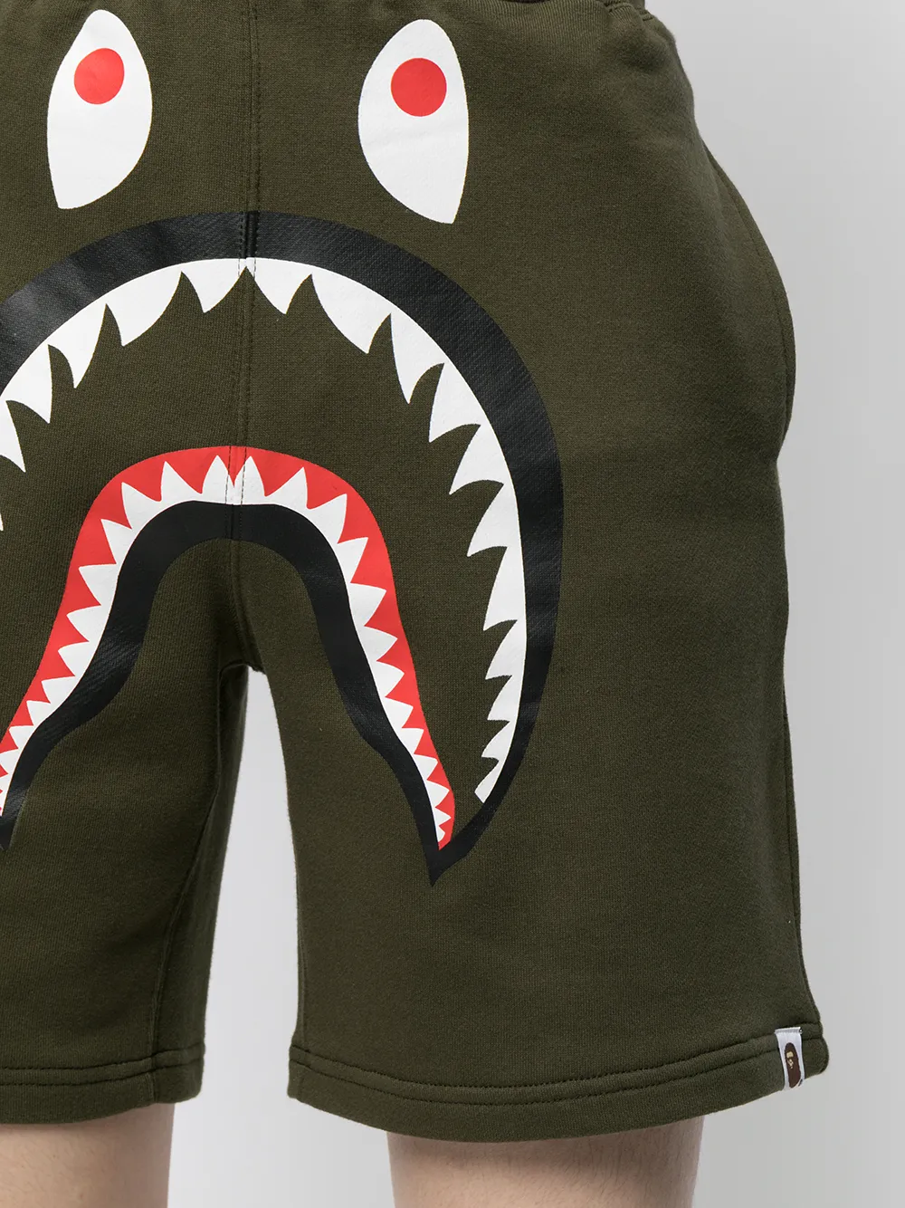 A BATHING APE® Shark Basketball Sweat Shorts - Farfetch