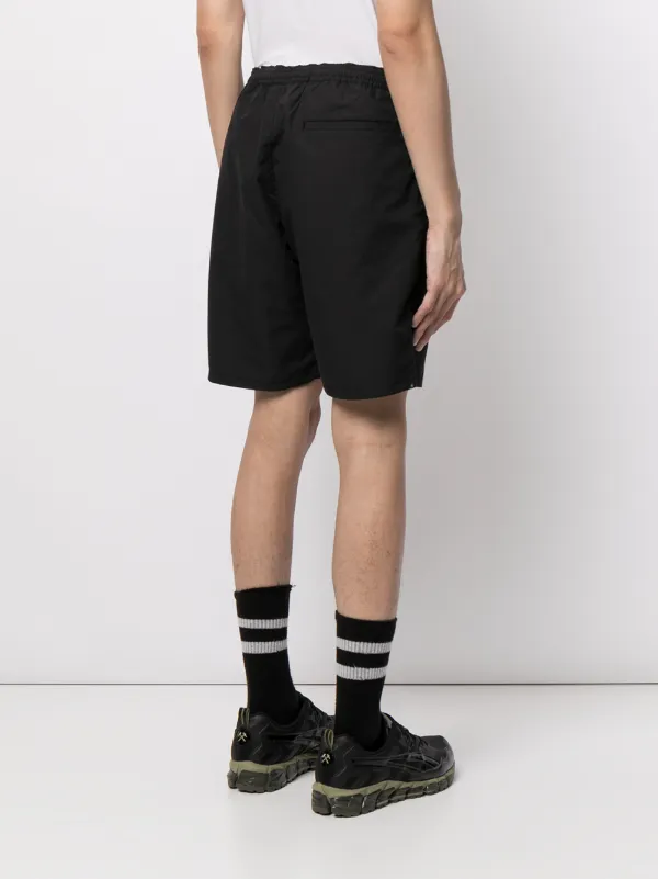 A BATHING APE® black Shark-print track 