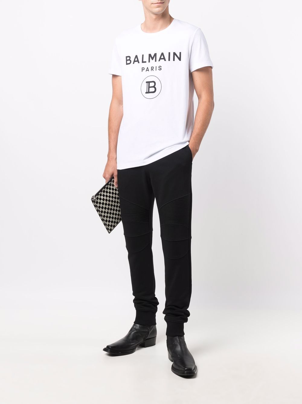 фото Balmain футболка с логотипом