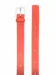 Ally Capellino debossed-logo leather belt
