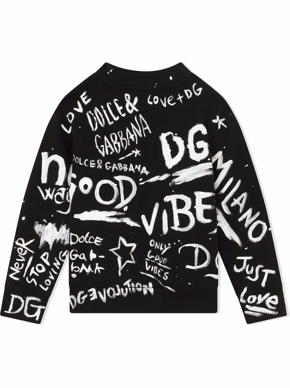 фото Dolce & gabbana kids толстовка с логотипом