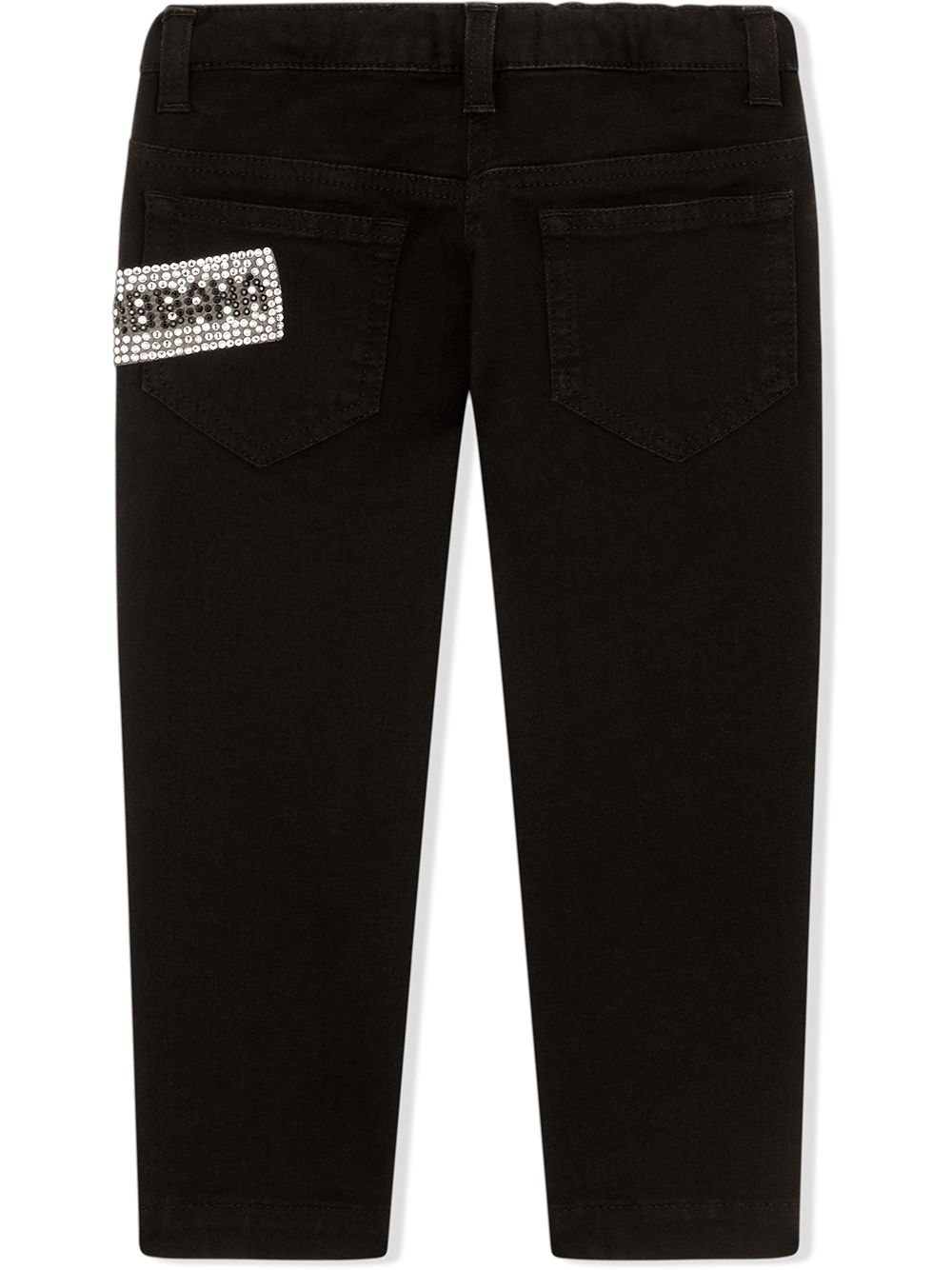 Dolce & Gabbana Kids Stretch jeans - Zwart
