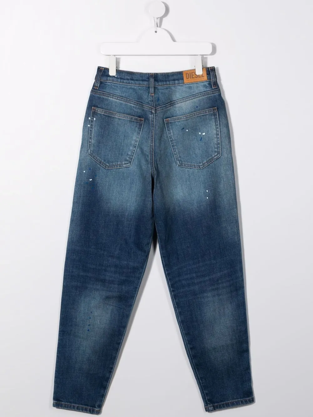 фото Diesel kids зауженные джинсы средней посадки
