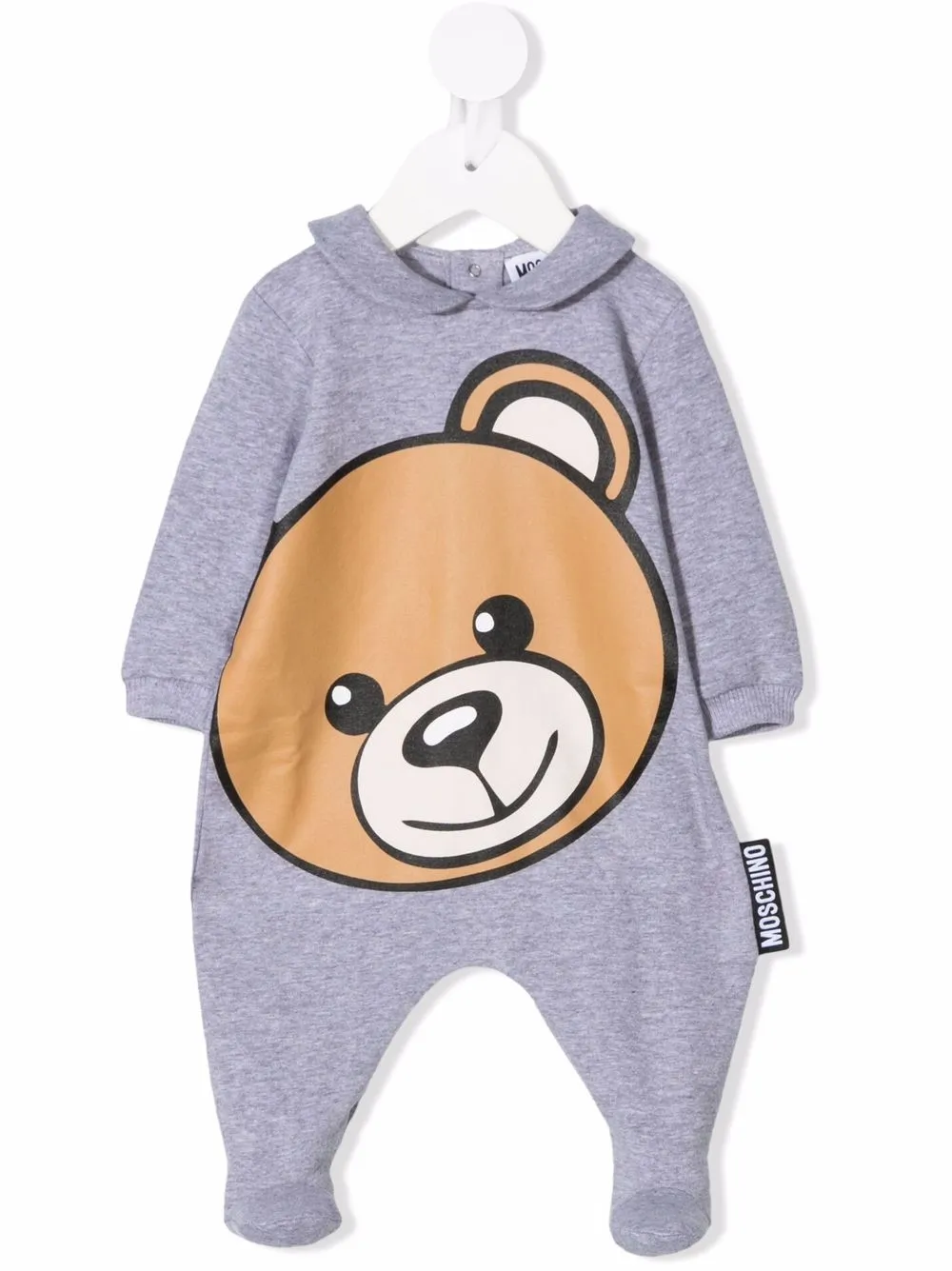 Moschino Kids Pyjama met print Grijs