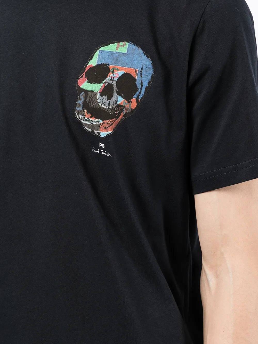 фото Ps paul smith футболка с графичным принтом skull