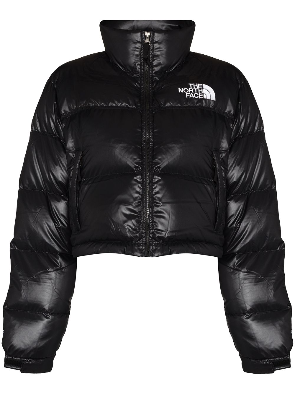 The North Face Nuptse Cropped Puffer Jacket - Farfetch